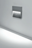 401606.WW.180.G  Hydrosurf Maxi Square, 14W LED Warm White, Textured Grey 180° Luminaire,